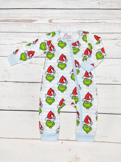 Boy Christmas Character Zip Sleeper