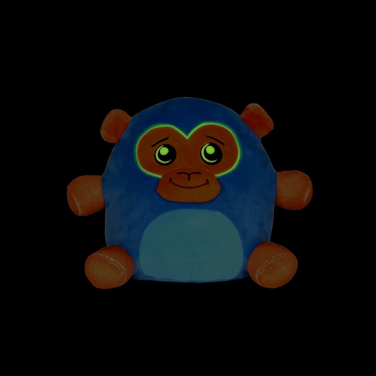 George the Gorilla Glow in the Dark 7.5" Cute Soft Plush Toy