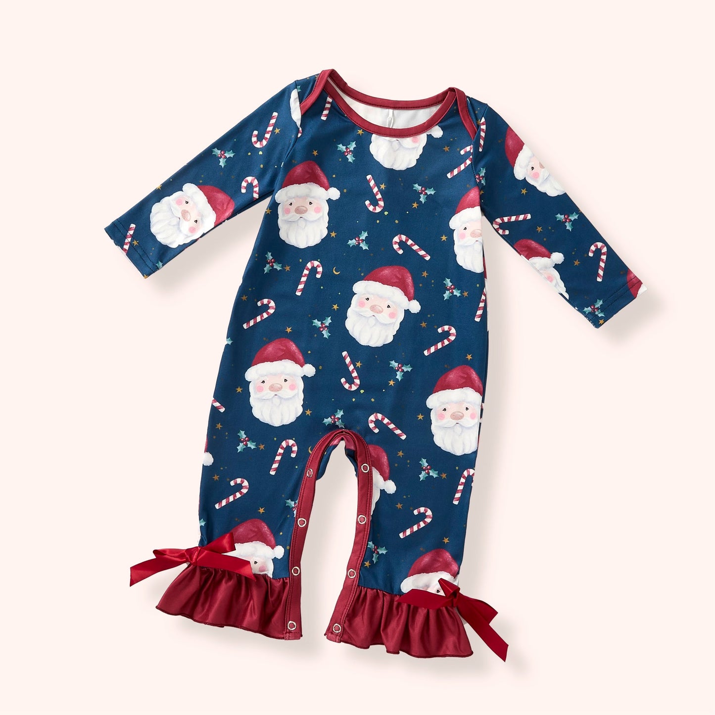 Holly Jolly Joy Girls Romper