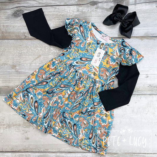 Paisley Swirl Dress