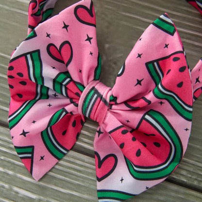 Lovely Watermelons - Bow Headband