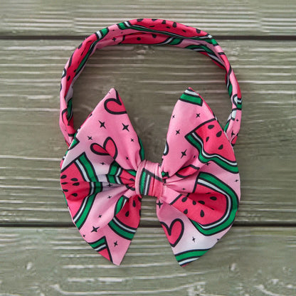 Lovely Watermelons - Bow Headband
